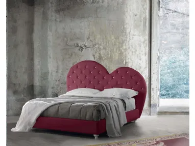 Letto con testiera Anemone di Lettissimi