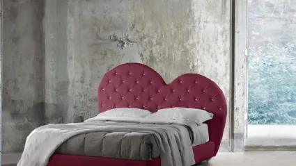 Letto con testiera Anemone di Lettissimi