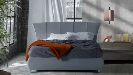 Letto in pelle Onda di Lettissimi