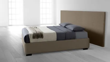 Letto Sommier 133 in tessuto con box contenitore di Stilfar Italia