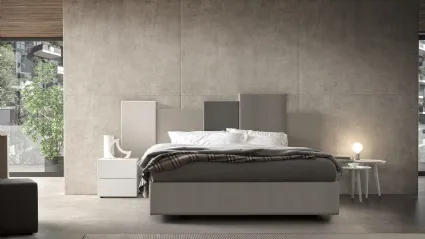 Letto Sommier con testiera Boiserie di Morassutti